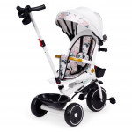 Detská trojkolka, otočná sedačka, biela ECOTOYS