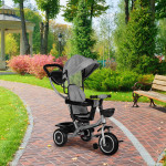 Trojkolka 2v1, otočné sedadlo - šedá ECOTOYS Trojkolka 2v1, otočné sedadlo - šedá ECOTOYS