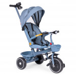 Trojkolka 2v1, otočné sedadlo, modrá - ECOTOYS Trojkolka 2v1, otočné sedadlo, modrá - ECOTOYS