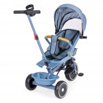 Trojkolka 2v1, otočné sedadlo, modrá - ECOTOYS Trojkolka 2v1, otočné sedadlo, modrá - ECOTOYS