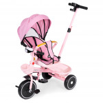 Trojkolka 2v1, otočné sedadlo, ružová - ECOTOYS Trojkolka 2v1, otočné sedadlo, ružová - ECOTOYS