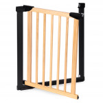 Bezpečnostná závorová brána 74-80 cm na schody a dvere kovové drevo