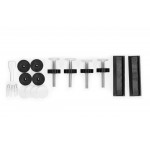 Bezpečnostná závorová brána 74-80 cm na schody a dvere kovové drevo