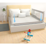 Zábrana na posteľ 150 cm detská zábrana ECOTOYS