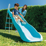 Detská záhradná šmykľavka 244 cm, oceľ plast - 44107 INTEX