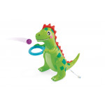 Detský nafukovací bazén s vodným ihriskom 201x157x69 cm Dinosaurus - INTEX 56139