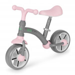 Detské odrážadlo, EVA kolesá - šedé ECOTOYS Detské odrážadlo, EVA kolesá - šedé ECOTOYS