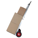 Skladový transportný vozík, hliníkový, ručný 90 kg