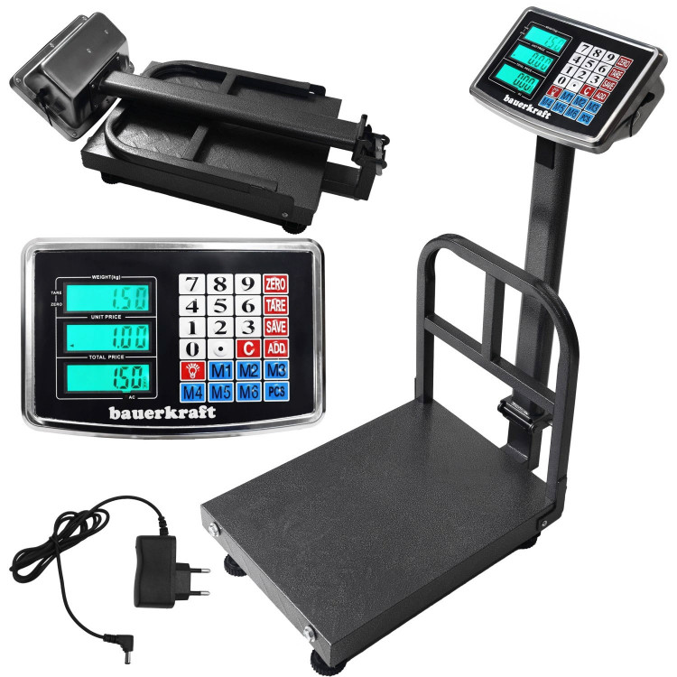 Elektronická skladová váha 200 kg, priemyselná LCD Elektronická skladová váha 200 kg, priemyselná LCD