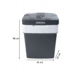 Prenosná cestovná chladnička do auta 29L, 220-240V DC12V - grafit
