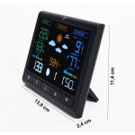 Bezdrôtová meteostanica s externým senzorom, LCD displej