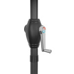 Skladací záhradný slnečník 210 cm - béžový Skladací záhradný slnečník 210 cm - béžový