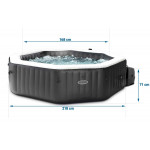 Nafukovacia hydromasážna jacuzzi pre 6 osôb 218x71 cm - INTEX 28462 Nafukovacia hydromasážna jacuzzi pre 6 osôb 218x71 cm - INTEX 28462