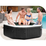 Nafukovacia hydromasážna jacuzzi pre 4 osoby, 180x71 cm - INTEX 28458