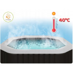 Nafukovacia hydromasážna jacuzzi pre 4 osoby, 180x71 cm - INTEX 28458