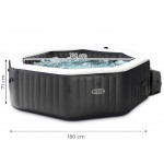 Nafukovacia hydromasážna jacuzzi pre 4 osoby, 180x71 cm - INTEX 28458