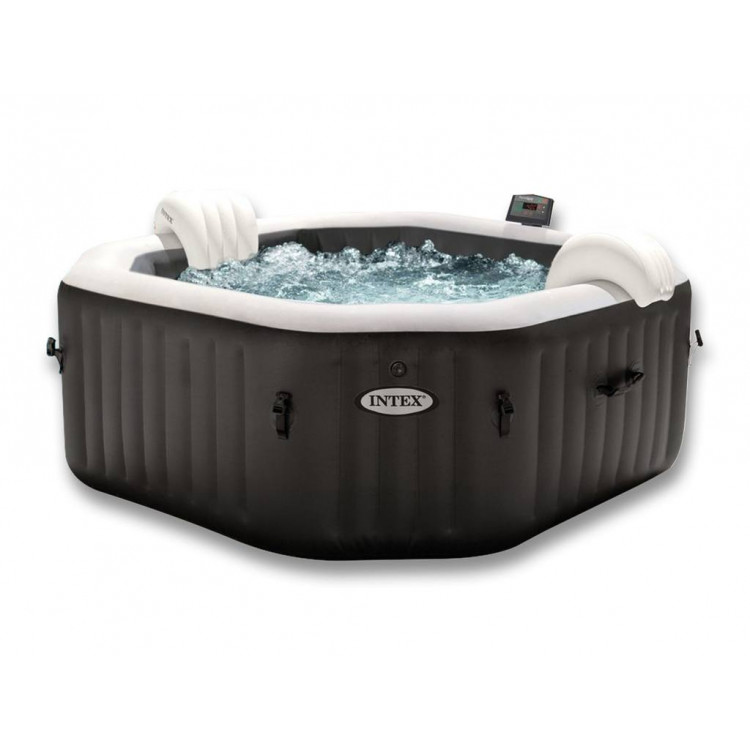 Nafukovacia hydromasážna jacuzzi pre 4 osoby, 180x71 cm - INTEX 28458