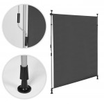 Upínacia markíza s kľukou, výškové nastavenie, antracit - MultiGarden