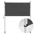 Upínacia markíza s kľukou, výškové nastavenie, antracit - MultiGarden