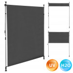 Upínacia markíza s kľukou, výškové nastavenie, antracit - MultiGarden