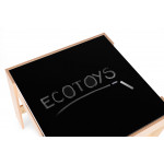 Detská zostava nábytku, stôl + 2 stoličky, tabuľa ECOTOYS