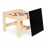 Detská zostava nábytku, stôl + 2 stoličky, tabuľa ECOTOYS