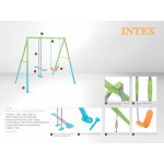 Záhradná hojdačka dvojitá - INTEX 44120