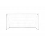 Futbalová tréningová bránka so sieťou 180x120 cm, čiernobiela - MultiGarden