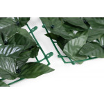 Maskovacia stena, umelý živý plot 500x150 cm, 3 kusy - brečtan zelený