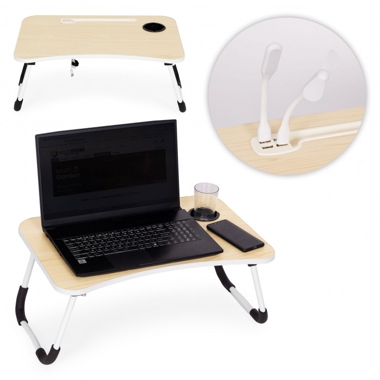 Skladací stojan na notebook 60x40 cm ModernHome Skladací stojan na notebook 60x40 cm ModernHome