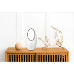 Bezlopatkový stojaci ventilátor 60W, 3 prevádzkové režimy, LED podsvietenie