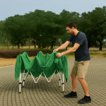 Záhradný skladací stan 3x3 m, automatický MultiGarden