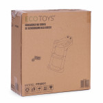 Detské záchodové sedadlo so schodíkmi a rebríkom - sivá ECOTOYS Detské záchodové sedadlo so schodíkmi a rebríkom - sivá ECOTOYS