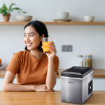 Domáci výrobník kociek ľadu - 10 kg 165W WEBBER Domáci výrobník kociek ľadu - 10 kg 165W WEBBER