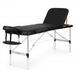 Hliníkový masážny a rehabilitačný stôl 3-segmentový - skladací