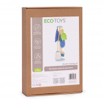 Detská drevená upratovacia súprava 7-dielna ECOTOYS