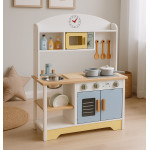Detská kuchynka - 12 drevených doplnkov ECOTOYS Detská kuchynka - 12 drevených doplnkov ECOTOYS