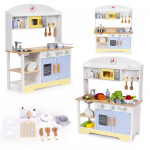 Detská kuchynka - 12 drevených doplnkov ECOTOYS Detská kuchynka - 12 drevených doplnkov ECOTOYS
