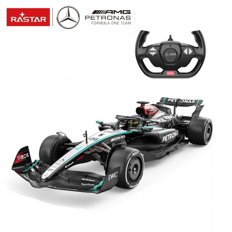 Mercedes AMG F1 W15 E na diaľkové ovládanie v mierke 1:12 Rastar 10250