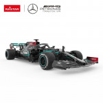 Formula na diaľkové ovládanie Mercedes-AMG F1 W11 EQ Performance v mierke 1:18 Rastar 98500