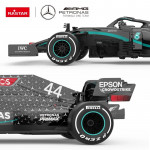 Formula na diaľkové ovládanie Mercedes-AMG F1 W11 EQ Performance v mierke 1:18 Rastar 98500