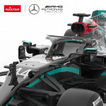Formula na diaľkové ovládanie Mercedes-AMG F1 W11 EQ Performance v mierke 1:18 Rastar 98500