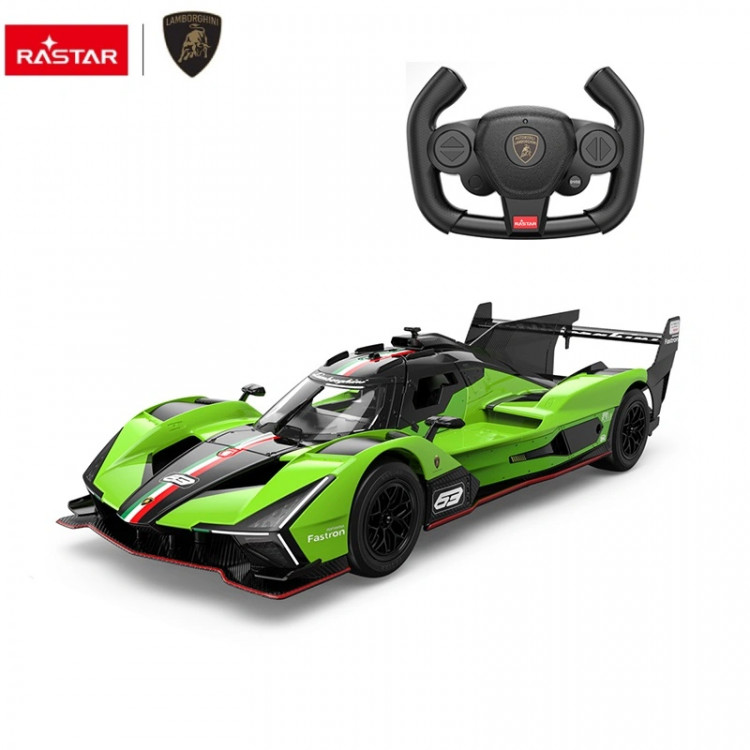 Lamborghini SC63 LMDH auto na diaľkové ovládanie v mierke 1:14 Rastar 10150