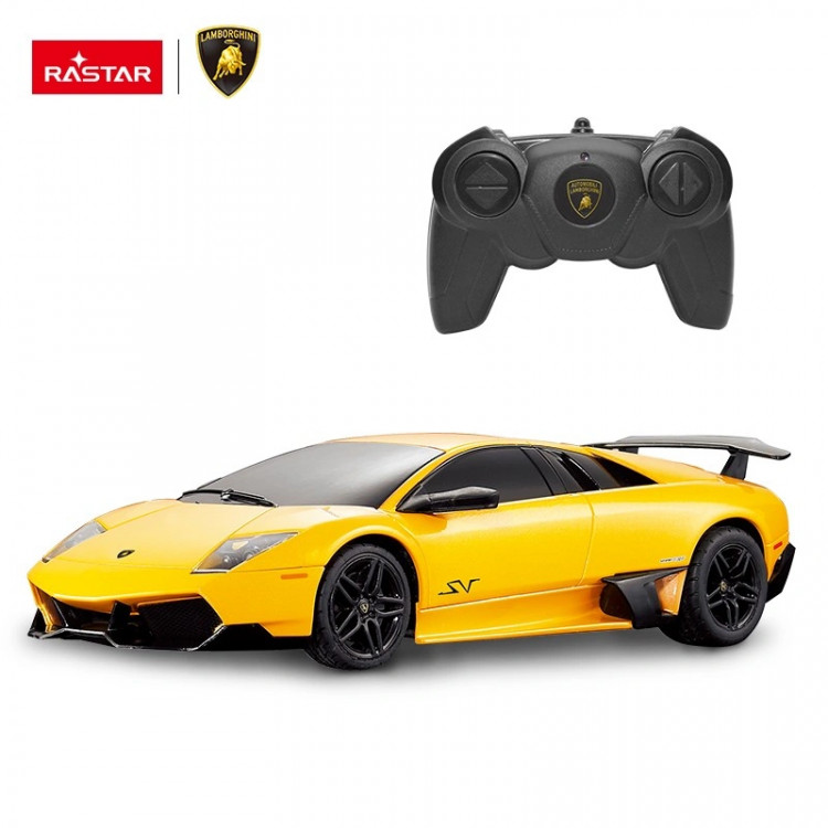 Lamborghini Murcielago auto na diaľkové ovládanie - 1:24 žlté Lamborghini Murcielago auto na diaľkové ovládanie - 1:24 žlté