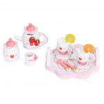 Drevená čajová súprava -14 kusov