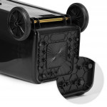 Sada 2 odpadkových košov 2x120L - čierny,hnedý BIO gumové kolieska