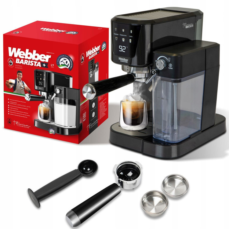 Poloautomatický espresso kávovar WEBBER L7