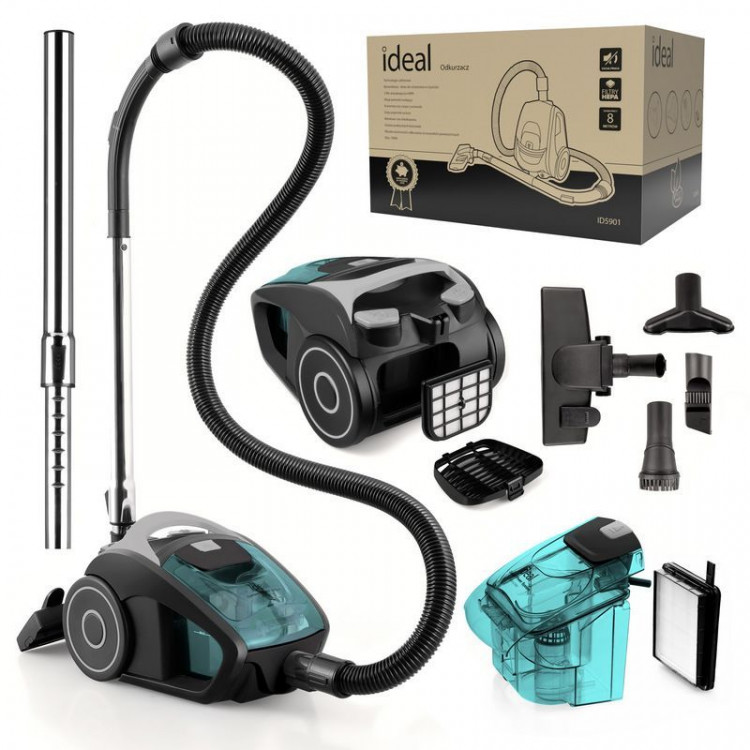 Bezvreckový cyklónový vysávač IDEAL ID5901