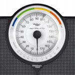 Analógová váha do 180 kg čierna WEBBER BMI