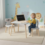 Detský set nábytku stôl + 2 stoličky koala ECOTOYS